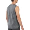 imageNORTHYARD Mens Athletic Workout Tank Top Running Gym Sleeveless Shirts Quick Dry Lightweight Training Sport Muscle TankCarbonheather