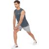 imageNORTHYARD Mens Athletic Workout Tank Top Running Gym Sleeveless Shirts Quick Dry Lightweight Training Sport Muscle TankCloud