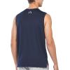 imageNORTHYARD Mens Athletic Workout Tank Top Running Gym Sleeveless Shirts Quick Dry Lightweight Training Sport Muscle TankNavy