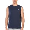 imageNORTHYARD Mens Athletic Workout Tank Top Running Gym Sleeveless Shirts Quick Dry Lightweight Training Sport Muscle TankNavy