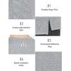 imageNORTHYARD Mens Athletic Workout Tank Top Running Gym Sleeveless Shirts Quick Dry Lightweight Training Sport Muscle TankSmoke Heather