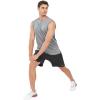 imageNORTHYARD Mens Athletic Workout Tank Top Running Gym Sleeveless Shirts Quick Dry Lightweight Training Sport Muscle TankSmoke Heather