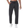 imageNORTHYARD Mens Fleece Lined Pants Athletic Workout Running Joggers Winter Warm Wind Sweatpants for Active Gym Track JoggingBlack