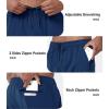 imageNORTHYARD Mens Fleece Lined Pants Athletic Workout Running Joggers Winter Warm Wind Sweatpants for Active Gym Track JoggingDarkblue