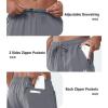 imageNORTHYARD Mens Fleece Lined Pants Athletic Workout Running Joggers Winter Warm Wind Sweatpants for Active Gym Track JoggingSmokegrey