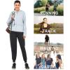 imageNORTHYARD Womens Running Athletic Pants Track Lightweight Joggers Workout Jogging Casual Sweatpants with Zipper PocketsBlack