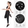 imageNORTHYARD Womens Running Athletic Pants Track Lightweight Joggers Workout Jogging Casual Sweatpants with Zipper PocketsBlack