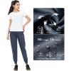 imageNORTHYARD Womens Running Athletic Pants Track Lightweight Joggers Workout Jogging Casual Sweatpants with Zipper PocketsCool Grey