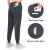 imageNORTHYARD Womens Running Athletic Pants Track Lightweight Joggers Workout Jogging Casual Sweatpants with Zipper PocketsDark Grey