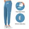 imageNORTHYARD Womens Running Athletic Pants Track Lightweight Joggers Workout Jogging Casual Sweatpants with Zipper PocketsGrey Blue