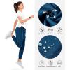 imageNORTHYARD Womens Running Athletic Pants Track Lightweight Joggers Workout Jogging Casual Sweatpants with Zipper PocketsSea Blue