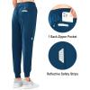 imageNORTHYARD Womens Running Athletic Pants Track Lightweight Joggers Workout Jogging Casual Sweatpants with Zipper PocketsSea Blue