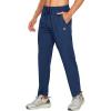 imageNORTHYARD Mens Fleece Lined Pants Athletic Workout Running Joggers Winter Warm Wind Sweatpants for Active Gym Track JoggingDarkblue