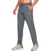 imageNORTHYARD Mens Fleece Lined Pants Athletic Workout Running Joggers Winter Warm Wind Sweatpants for Active Gym Track JoggingSmokegrey