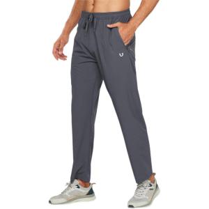 imageNORTHYARD Mens Fleece Lined Pants Athletic Workout Running Joggers Winter Warm Wind Sweatpants for Active Gym Track JoggingDarkgrey