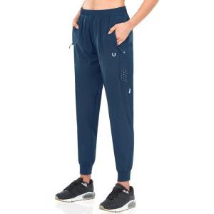 imageNORTHYARD Womens Running Athletic Pants Track Lightweight Joggers Workout Jogging Casual Sweatpants with Zipper PocketsSea Blue