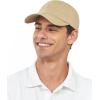 imageNORTHYARD Golf Hats for Men UPF40 Lightweight Quick Dry Running Hats Fitted Cool Summer Baseball Outdoor Exercise CapKhaki