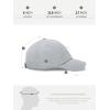 imageNORTHYARD Golf Hats for Men UPF40 Lightweight Quick Dry Running Hats Fitted Cool Summer Baseball Outdoor Exercise CapLightgrey