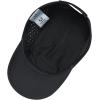 imageNORTHYARD Mens Running Hats UPF40 Quick Dry Breathable Mesh Golf Hats Lightweight Baseball Hats Cooling Tennis CapBlack