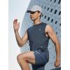 imageNORTHYARD Mens Running Hats UPF40 Quick Dry Breathable Mesh Golf Hats Lightweight Baseball Hats Cooling Tennis CapLightgrey