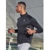 imageNORTHYARD Mens Running Shirt Long Sleeve Quarter Zip Pullover Moisture Wicking Quick Dry Athletic Workout ShirtsBlack