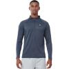 imageNORTHYARD Mens Running Shirt Long Sleeve Quarter Zip Pullover Moisture Wicking Quick Dry Athletic Workout ShirtsCoolgrey