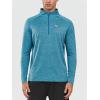 imageNORTHYARD Mens Running Shirt Long Sleeve Quarter Zip Pullover Moisture Wicking Quick Dry Athletic Workout ShirtsCoralheather