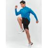 imageNORTHYARD Mens Running Shirt Long Sleeve Quarter Zip Pullover Moisture Wicking Quick Dry Athletic Workout ShirtsLakeblue