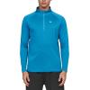 imageNORTHYARD Mens Running Shirt Long Sleeve Quarter Zip Pullover Moisture Wicking Quick Dry Athletic Workout ShirtsLakeblue