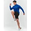 imageNORTHYARD Mens Running Shirt Long Sleeve Quarter Zip Pullover Moisture Wicking Quick Dry Athletic Workout ShirtsRoyalblue