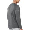 imageNORTHYARD Mens Sun Protection UPF 50 Shirts Long Sleeve Running Workout Athletic Gym Shirt UV Swim Fish Rash Guard HikingCarbonheather