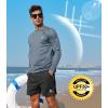 imageNORTHYARD Mens Sun Protection UPF 50 Shirts Long Sleeve Running Workout Athletic Gym Shirt UV Swim Fish Rash Guard HikingCloud
