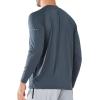 imageNORTHYARD Mens Sun Protection UPF 50 Shirts Long Sleeve Running Workout Athletic Gym Shirt UV Swim Fish Rash Guard HikingDarkgrey