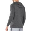 imageNORTHYARD Mens UPF 50 Hoodie Shirts Rash Guard Long Sleeve Sun Protection SPF Fishing Shirt UV for Athletic Running SwimCarbonheather
