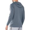 imageNORTHYARD Mens UPF 50 Hoodie Shirts Rash Guard Long Sleeve Sun Protection SPF Fishing Shirt UV for Athletic Running SwimCloud