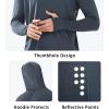 imageNORTHYARD Mens UPF 50 Hoodie Shirts Rash Guard Long Sleeve Sun Protection SPF Fishing Shirt UV for Athletic Running SwimDarkgrey