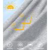 imageNORTHYARD Mens UPF 50 Hoodie Shirts Rash Guard Long Sleeve Sun Protection SPF Fishing Shirt UV for Athletic Running SwimGreyheather