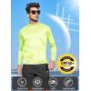 imageNORTHYARD Mens UPF 50 Hoodie Shirts Rash Guard Long Sleeve Sun Protection SPF Fishing Shirt UV for Athletic Running SwimLemonyellow