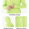 imageNORTHYARD Mens UPF 50 Hoodie Shirts Rash Guard Long Sleeve Sun Protection SPF Fishing Shirt UV for Athletic Running SwimLemonyellow