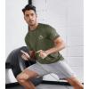 imageNORTHYARD Mens UPF 50 Sun Protection Shirts Swim SPF UV Quick Dry Short Sleeve TShirts for Athletic Fishing Rash GuardArmygreen