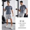 imageNORTHYARD Mens UPF 50 Sun Protection Shirts Swim SPF UV Quick Dry Short Sleeve TShirts for Athletic Fishing Rash GuardCloud