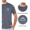 imageNORTHYARD Mens UPF 50 Sun Protection Shirts Swim SPF UV Quick Dry Short Sleeve TShirts for Athletic Fishing Rash GuardCloud