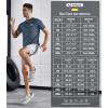 imageNORTHYARD Mens UPF 50 Sun Protection Shirts Swim SPF UV Quick Dry Short Sleeve TShirts for Athletic Fishing Rash GuardCoolgrey