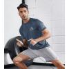 imageNORTHYARD Mens UPF 50 Sun Protection Shirts Swim SPF UV Quick Dry Short Sleeve TShirts for Athletic Fishing Rash GuardCoolgrey