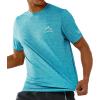 imageNORTHYARD Mens UPF 50 Sun Protection Shirts Swim SPF UV Quick Dry Short Sleeve TShirts for Athletic Fishing Rash GuardCoral Heather