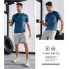 imageNORTHYARD Mens UPF 50 Sun Protection Shirts Swim SPF UV Quick Dry Short Sleeve TShirts for Athletic Fishing Rash GuardDarkblue