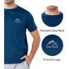 imageNORTHYARD Mens UPF 50 Sun Protection Shirts Swim SPF UV Quick Dry Short Sleeve TShirts for Athletic Fishing Rash GuardDarkblue