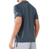 imageNORTHYARD Mens UPF 50 Sun Protection Shirts Swim SPF UV Quick Dry Short Sleeve TShirts for Athletic Fishing Rash GuardDarkgrey