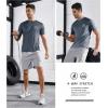 imageNORTHYARD Mens UPF 50 Sun Protection Shirts Swim SPF UV Quick Dry Short Sleeve TShirts for Athletic Fishing Rash GuardDarkgrey
