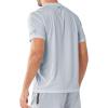 imageNORTHYARD Mens UPF 50 Sun Protection Shirts Swim SPF UV Quick Dry Short Sleeve TShirts for Athletic Fishing Rash GuardLightgrey